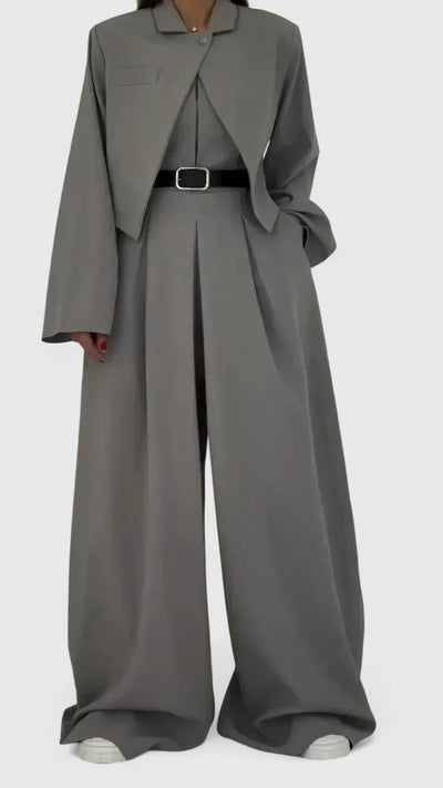 Anne | Elegant Jumpsuit Set with Blazer