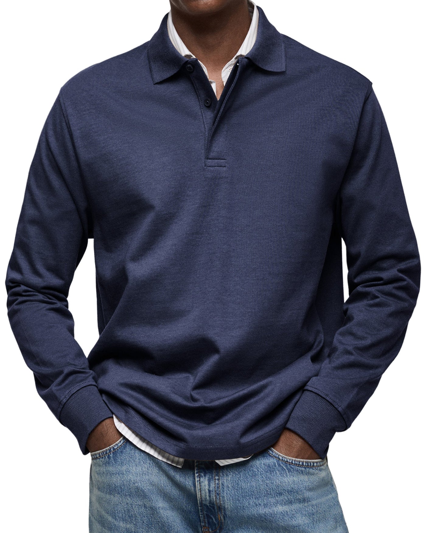 Alexandre | Casual Long Sleeve Polo