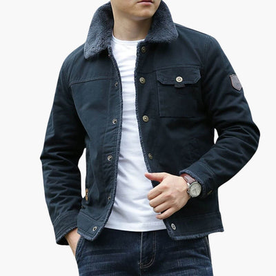 Adam | Fleece-Lined Winter Jacket