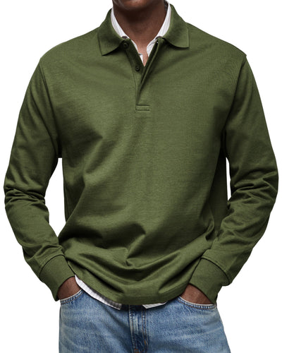 Alexandre | Casual Long Sleeve Polo