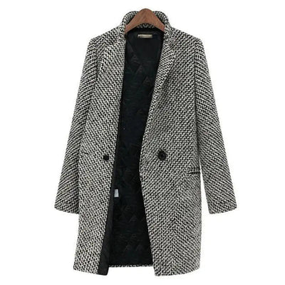 Evadine | Elegant Long Coat