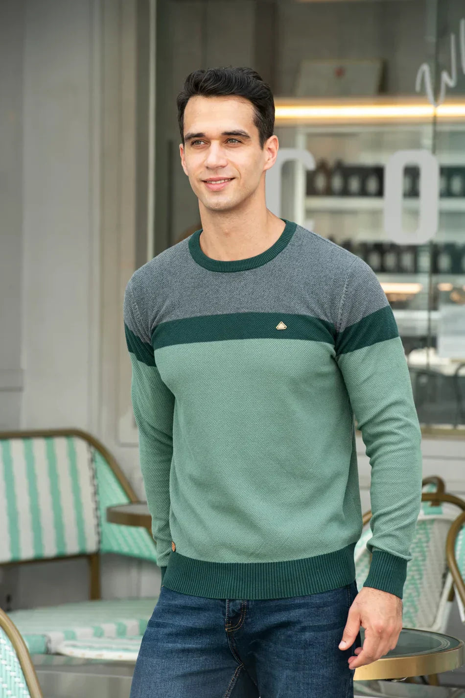 Fabian | Men's round neck sweater