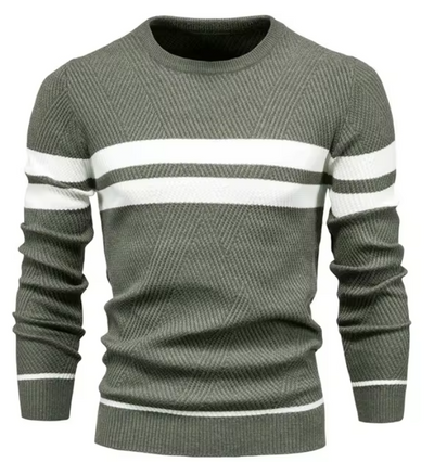 Callum | Stylish men's Sweater with herringbone pattern