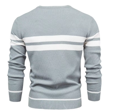 Callum | Stylish men's Sweater with herringbone pattern