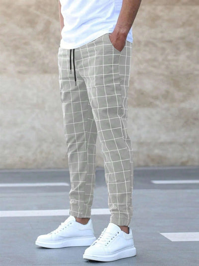 Colombo | Men's Checked Jogger Trousers