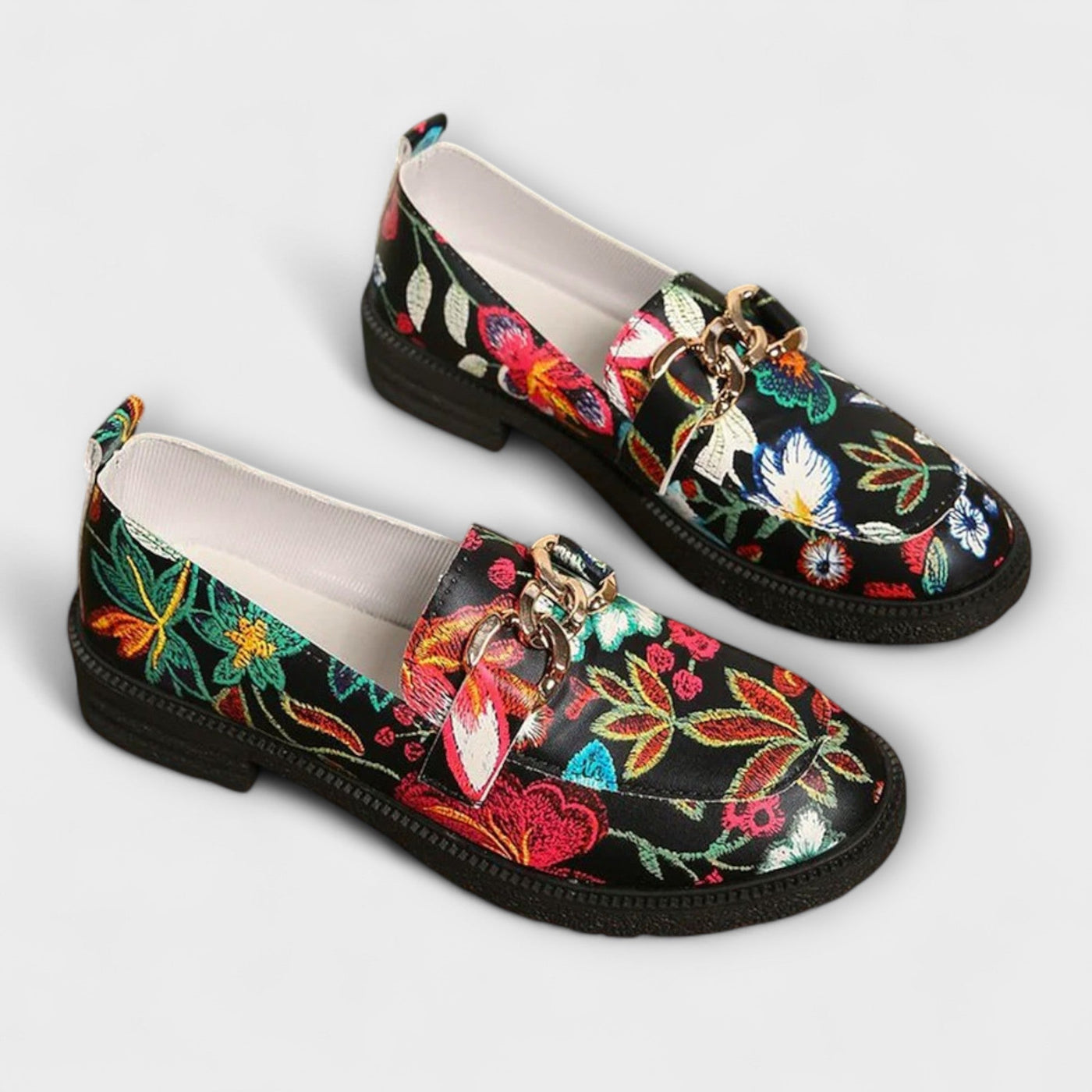 Camille - Bold Multicolor Loafers